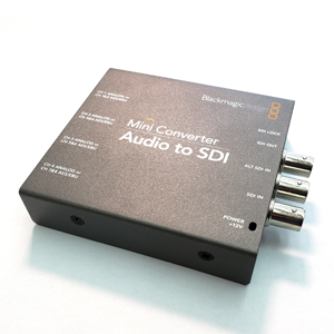 MiniConverter Audio to SDI 上面