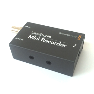 UltraStudio Mini Recorder 上面